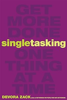 Cover of Singletasking